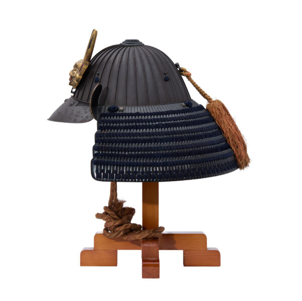 Antique Samurai Helmet <br>Mid Edo Period Sanjuni Ken Suji Kabuto with <span style="color: #ff0000;"><strong>Tokubetsu Kicho</strong></span> Shiryo Certificate</span></strong> (KT-56) - Image 3