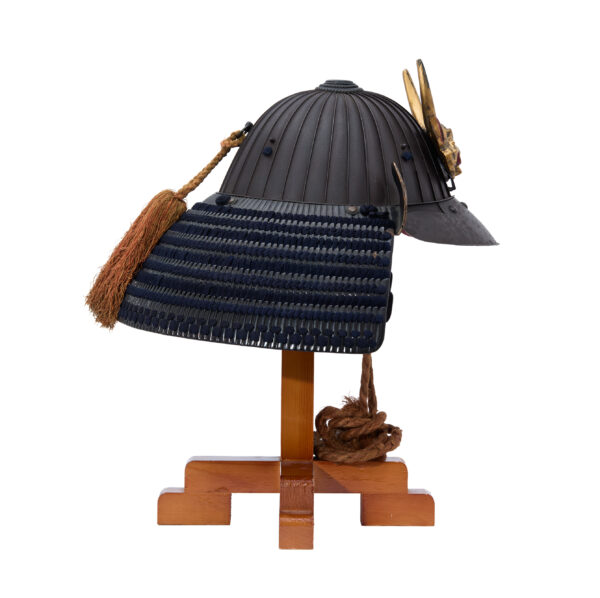 Antique Samurai Helmet <br>Mid Edo Period Sanjuni Ken Suji Kabuto with <span style="color: #ff0000;"><strong>Tokubetsu Kicho</strong></span> Shiryo Certificate</span></strong> (KT-56) - Image 5