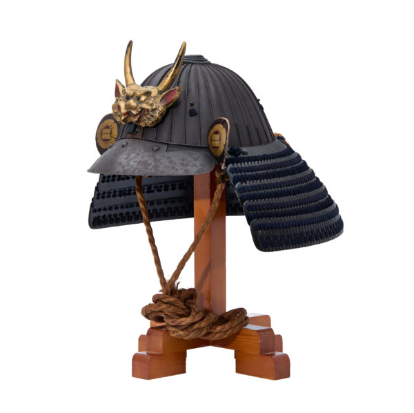 Antique Samurai Helmet <br>Mid Edo Period Sanjuni Ken Suji Kabuto with <span style="color: #ff0000;"><strong>Tokubetsu Kicho</strong></span> Shiryo Certificate</span></strong> (KT-56) - Image 2