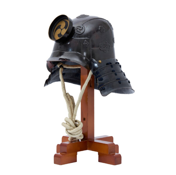 Antique Samurai Helmet <br>Early Edo Period Zu Nari Kabuto with <span style="color: #ff0000;"><strong>Tokubetsu Kicho</strong></span> Shiryo Certificate</span></strong> (KT-61) - Image 2