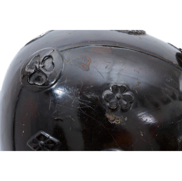 Antique Samurai Helmet <br>Early Edo Period Zu Nari Kabuto with <span style="color: #ff0000;"><strong>Tokubetsu Kicho</strong></span> Shiryo Certificate</span></strong> (KT-61) - Image 11