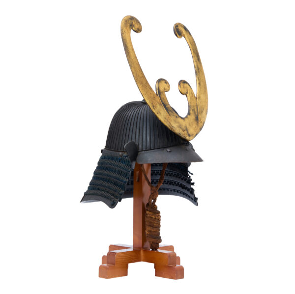 Antique Samurai Helmet <br>Early Edo Period Rokujuni Ken Suji Kabuto with <span style="color: #ff0000;"><strong>Tokubetsu Kicho</strong></span> Shiryo Certificate</span></strong> (KT-50) - Image 5