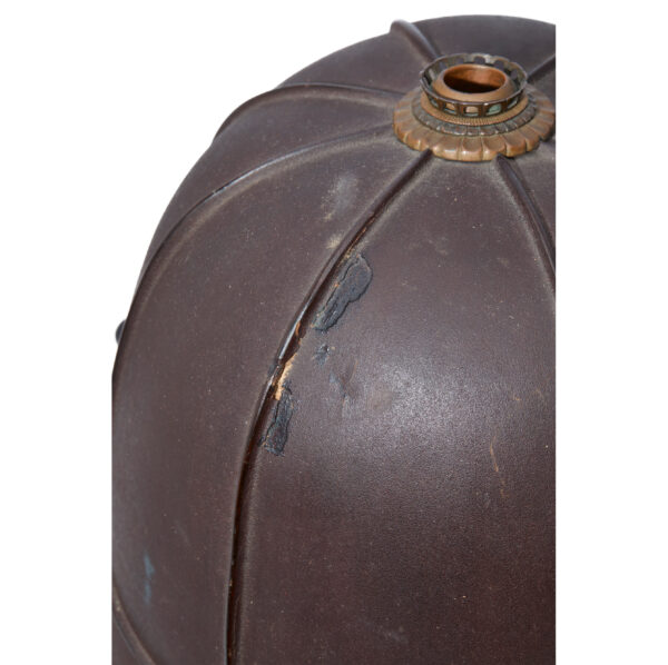 Antique Samurai Helmet <br>Early Edo Period Hachi Ken Suji Kabuto with <span style="color: #ff0000;"><strong>Tokubetsu Kicho</strong></span> Shiryo Certificate</span></strong> (KT-63) - Image 11