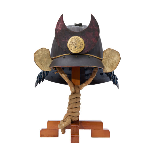Antique Samurai Helmet <br>Mid Edo Period Sanjuni Ken Suji Kabuto with <span style="color: #ff0000;"><strong>Tokubetsu Kicho</strong></span> Shiryo Certificate</span></strong> (KT-57) - Image 4