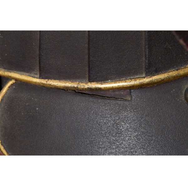 Antique Samurai Helmet <br>Mid Edo Period Sanjuni Ken Suji Kabuto with <span style="color: #ff0000;"><strong>Tokubetsu Kicho</strong></span> Shiryo Certificate</span></strong> (KT-57) - Image 14