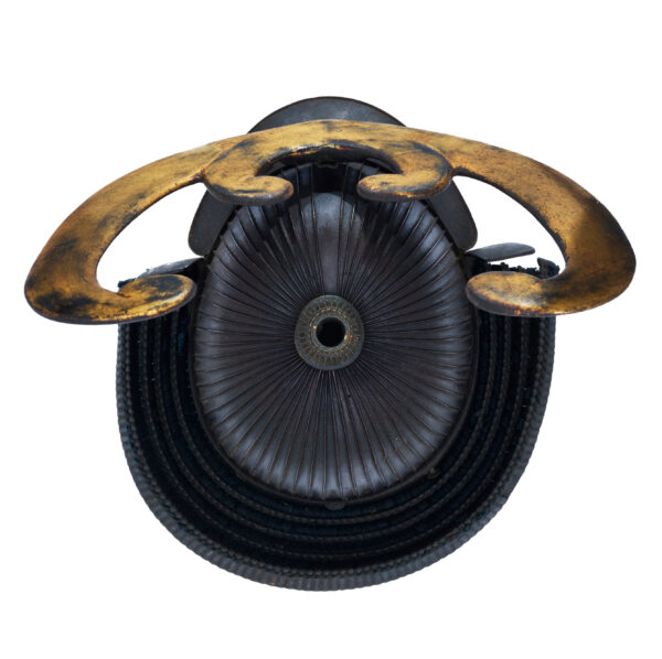Antique Samurai Helmet <br>Early Edo Period Rokujuni Ken Suji Kabuto with <span style="color: #ff0000;"><strong>Tokubetsu Kicho</strong></span> Shiryo Certificate</span></strong> (KT-50) - Image 8