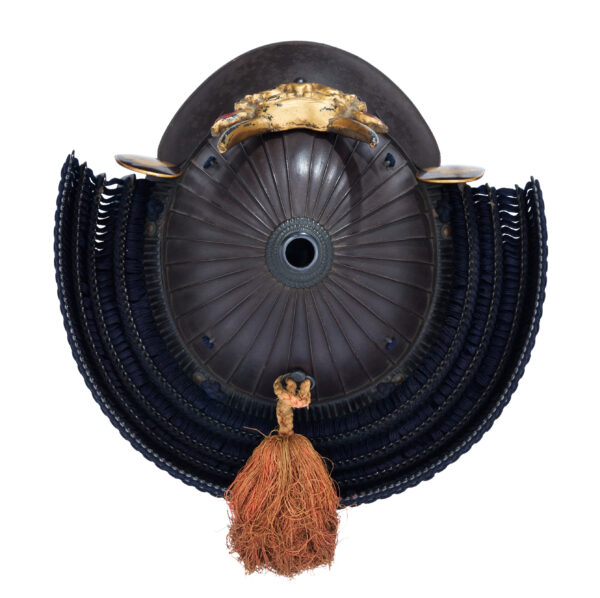 Antique Samurai Helmet <br>Mid Edo Period Sanjuni Ken Suji Kabuto with <span style="color: #ff0000;"><strong>Tokubetsu Kicho</strong></span> Shiryo Certificate</span></strong> (KT-56) - Image 7