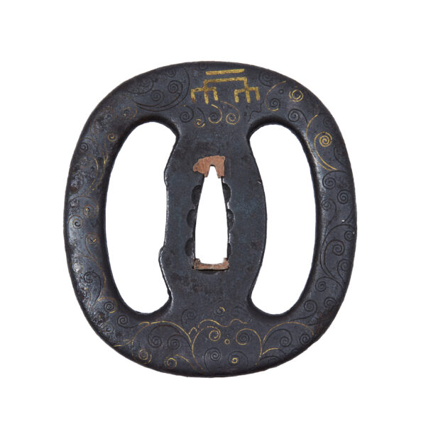 Antique Tsuba for Samurai Sword (T-797) - Image 3