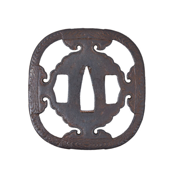 Antique Tsuba for Samurai Sword with NBTHK Tokubetsu Kichou Certificate (T-798) - Image 5