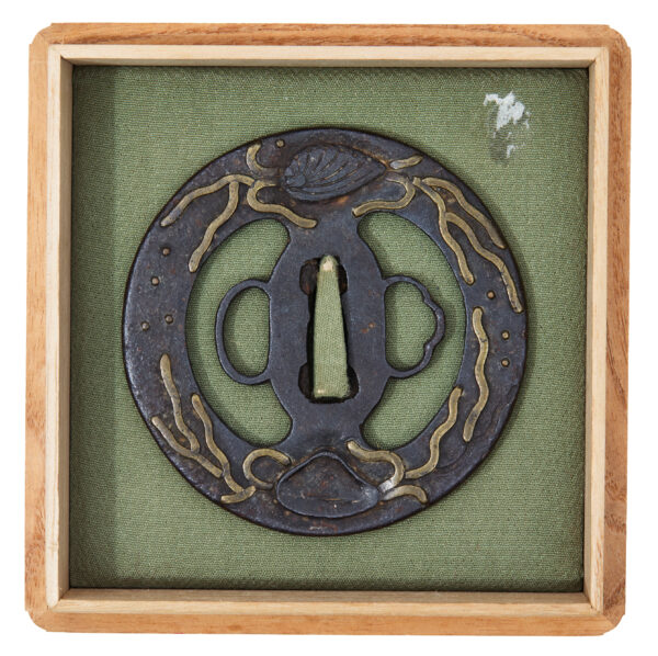 Antique Tsuba for Samurai Sword with NBTHK <strong><span style="color: #ff0000;">Hozon</span></strong> Certificate (T-801) - Image 3