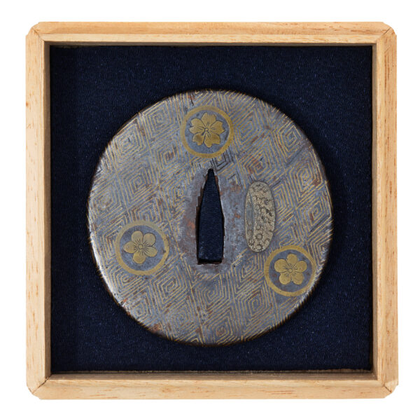 Antique Tsuba for Samurai Sword with NBTHK <strong><span style="color: #ff0000;">Hozon</span></strong> Certificate (T-803) - Image 3