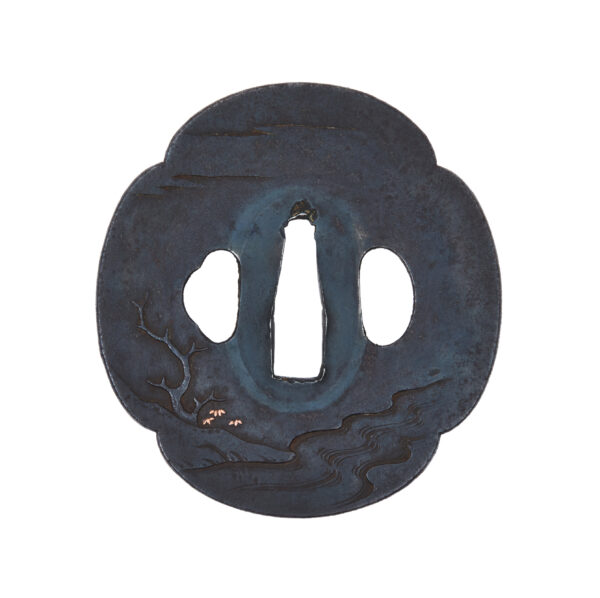 Antique Tsuba for Samurai Sword (T-805) - Image 4