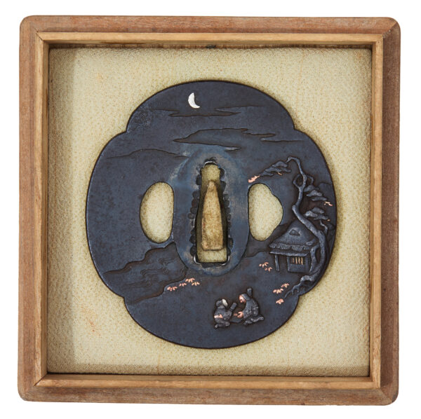 Antique Tsuba for Samurai Sword (T-805) - Image 2