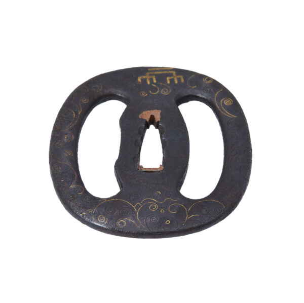 Antique Tsuba for Samurai Sword (T-797) - Image 5