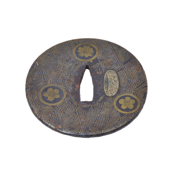 Antique Tsuba for Samurai Sword with NBTHK <strong><span style="color: #ff0000;">Hozon</span></strong> Certificate (T-803) - Image 6