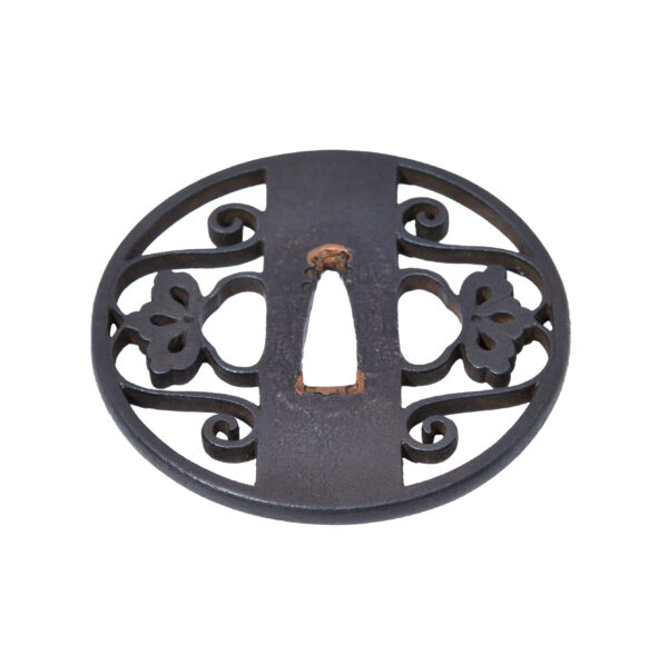 Antique Tsuba for Samurai Sword with NBTHK <strong><span style="color: #ff0000;">Hozon</span></strong> Certificate (T-804) - Image 6