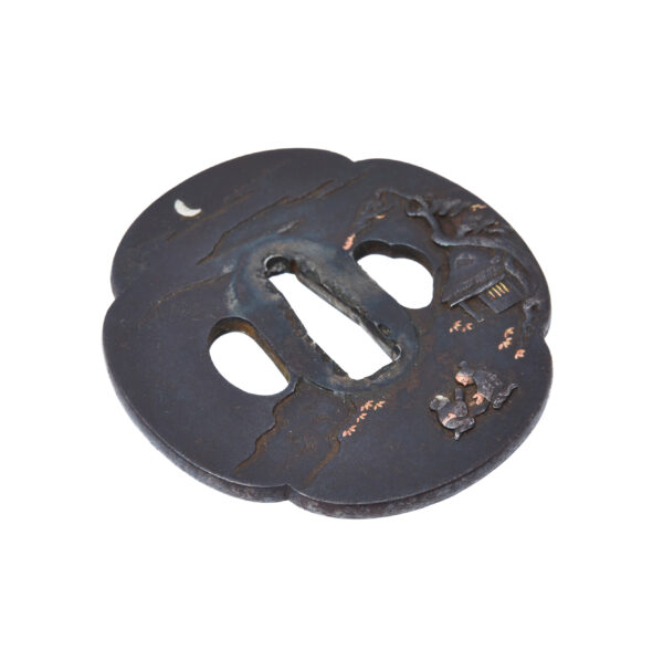 Antique Tsuba for Samurai Sword (T-805) - Image 6