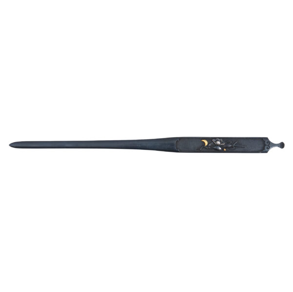 Antique Kougai<br> for Samurai Sword<br> with NBTHK <strong><span style="color: #ff0000;">Hozon</span></strong> Certificate (K-73) - Image 4