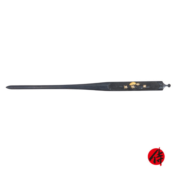 Antique Kougai for Samurai Sword with NBTHK <strong><span style="color: #ff0000;">Hozon</span></strong> Certificate (K-74)