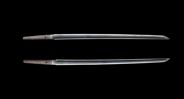 Antique Japanese Sword Wakizashi Signed by Omi no Kami Fujiwara Tsuguhiro<br>NBTHK <span style="color: #ff0000;"><strong>Tokubetsu Hozon</strong> </span>Certificate - Image 12