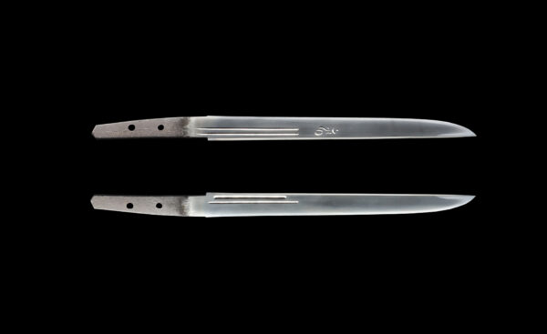 Antique Japanese Sword Tanto Signed by Ise Daijjo Yoshihiro<br> NTHK Kanteisho Certificate - Image 12