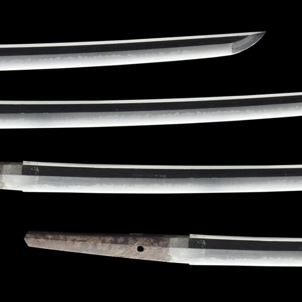 Antique Japanese Sword Wakizashi Signed by Tachibana Yasuhiro<br> NBTHK Tokubetsu Kicho Certificate - Image 3