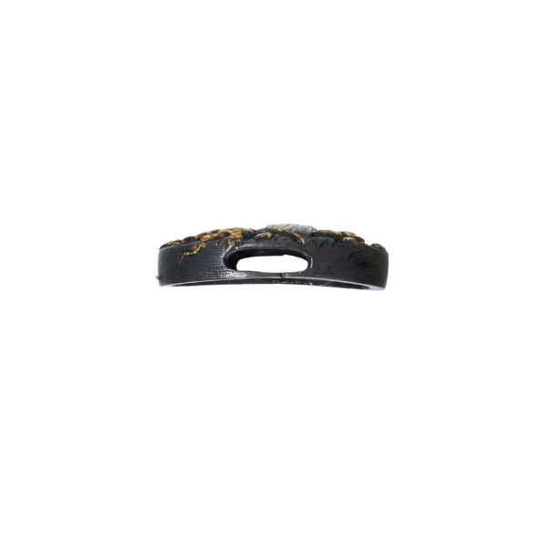 Antique Fuchi Kashira for Samurai Sword (F-54) - Image 5