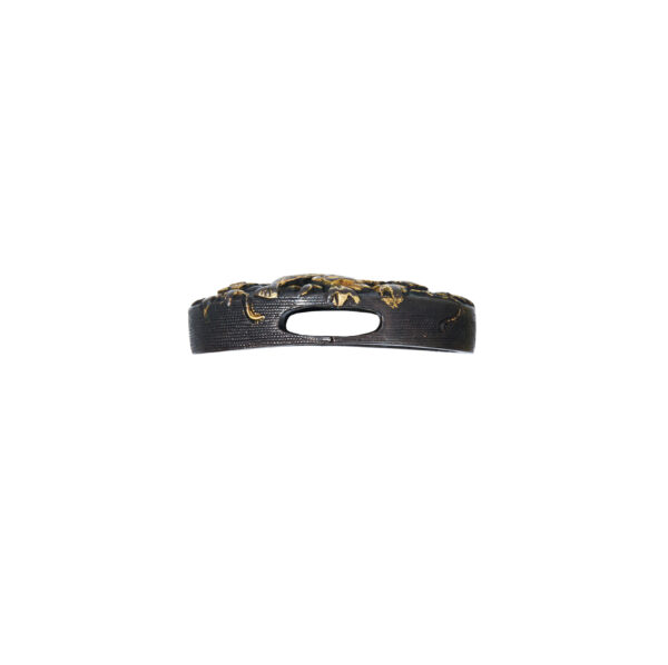 Antique Fuchi Kashira for Samurai Sword (F-54) - Image 4