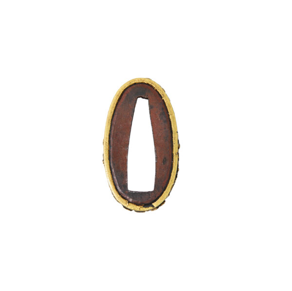 Antique Fuchi Kashira for Samurai Sword (F-54) - Image 8