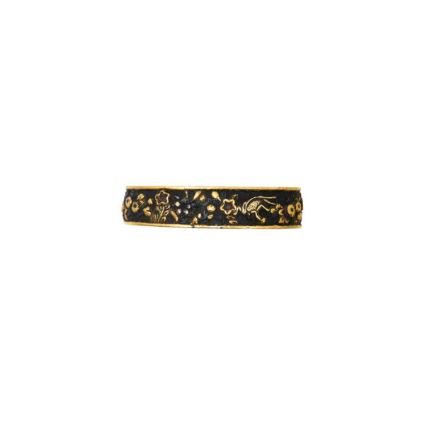 Antique Fuchi Kashira for Samurai Sword (F-54) - Image 7