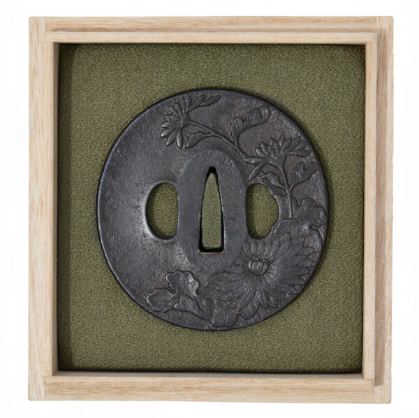 Antique Tsuba for Samurai Sword (T-806) - Image 2