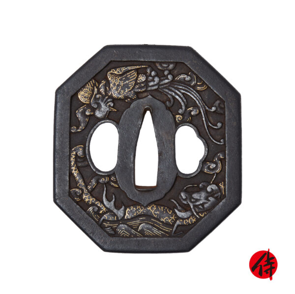 Antique Tsuba for Samurai Sword (T-809)