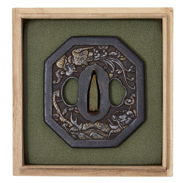 Antique Tsuba for Samurai Sword (T-809) - Image 2