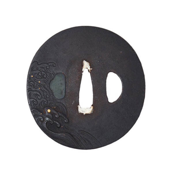 Antique Tsuba for Samurai Sword with NBTHK Kichou Certificate (T-812) - Image 4