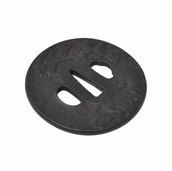 Antique Tsuba for Samurai Sword (T-806) - Image 6