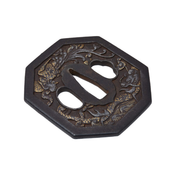 Antique Tsuba for Samurai Sword (T-809) - Image 6