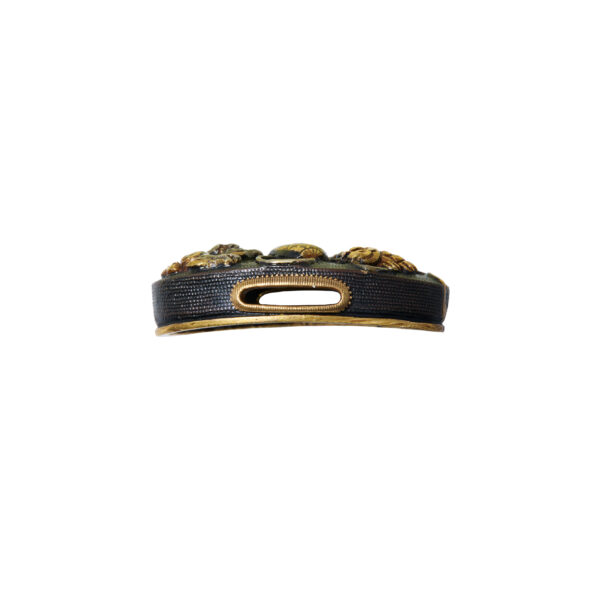 Antique Fuchi Kashira and Menuki for Samurai Sword (FM-02) - Image 7