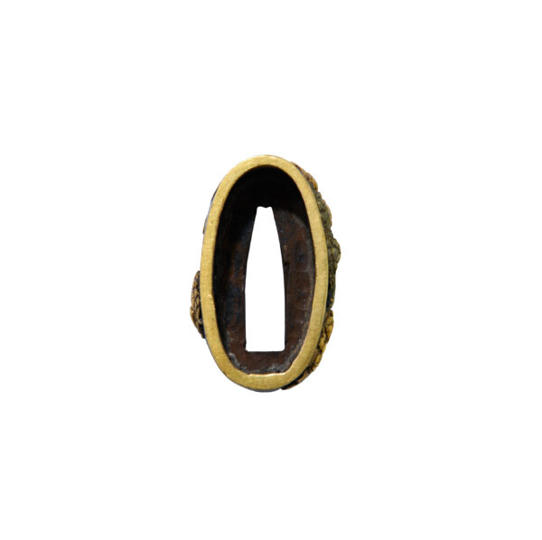 Antique Fuchi Kashira and Menuki for Samurai Sword (FM-02) - Image 9