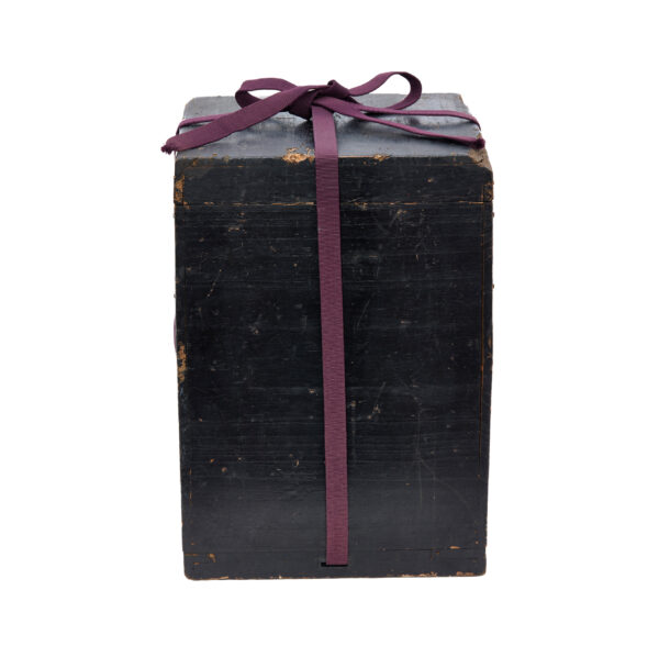 Antique Japanese Lacquer Box<br> (Bento-09) - Image 14