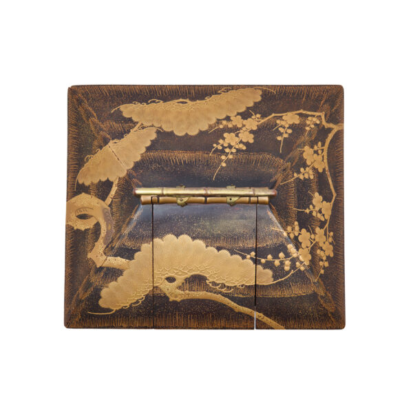 Antique Japanese Lacquer Box<br> (Bento-09) - Image 10
