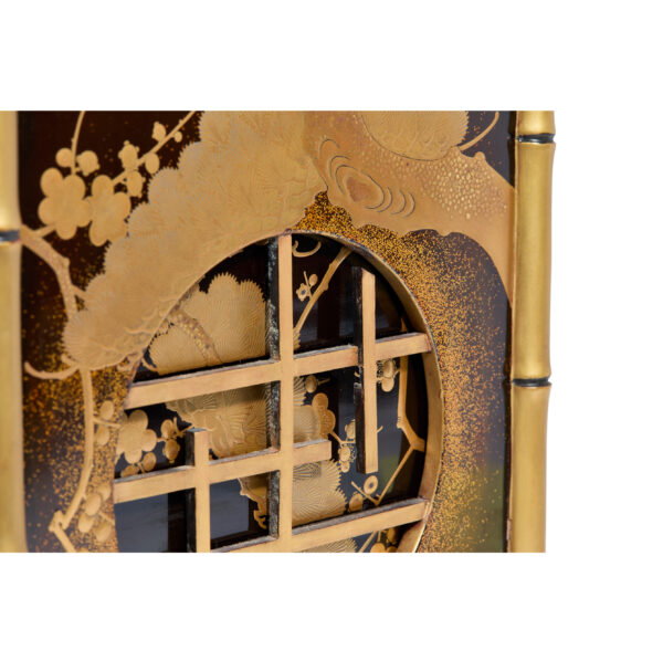 Antique Japanese Lacquer Box<br> (Bento-09) - Image 9