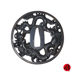 Antique Tsuba for Samurai Sword (T-820)