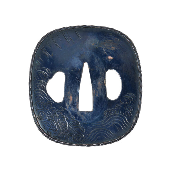 Antique Tsuba for Samurai Sword (T-825) - Image 3