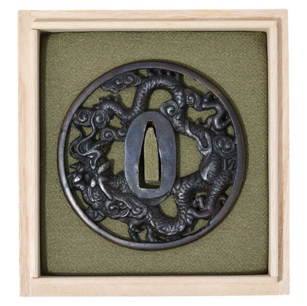 Antique Tsuba for Samurai Sword (T-820) - Image 2