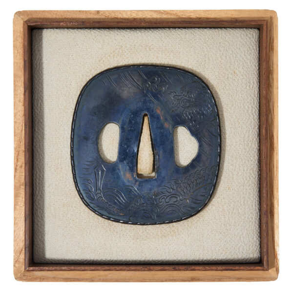Antique Tsuba for Samurai Sword (T-825) - Image 2