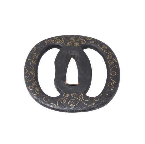 Antique Tsuba for Samurai Sword with NBTHK <strong><span style="color: #ff0000;">Hozon</span></strong> Certificate (T-821) - Image 6