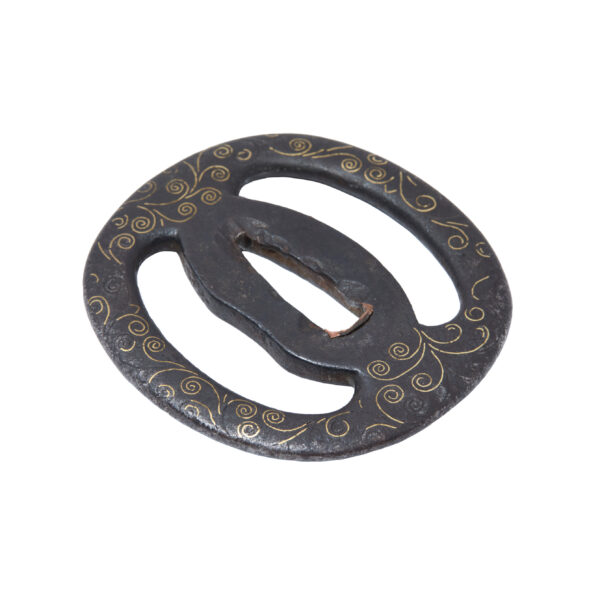 Antique Tsuba for Samurai Sword with NBTHK <strong><span style="color: #ff0000;">Hozon</span></strong> Certificate (T-821) - Image 7