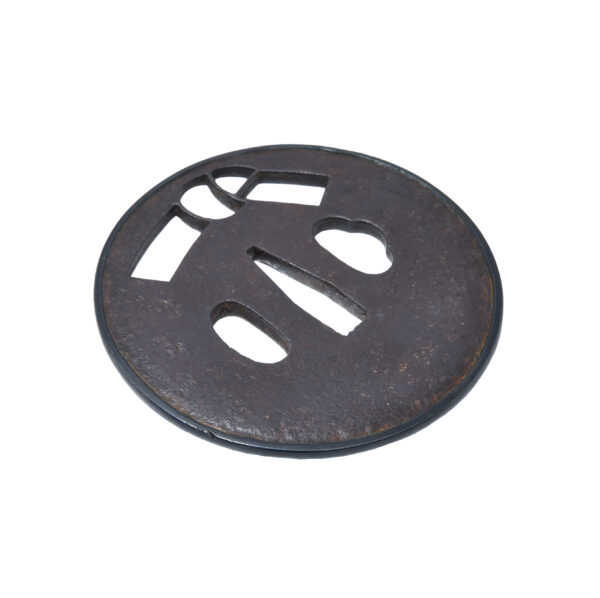 Antique Tsuba for Samurai Sword with NBTHK Tokubetsu Kichou Certificate (T-822) - Image 6
