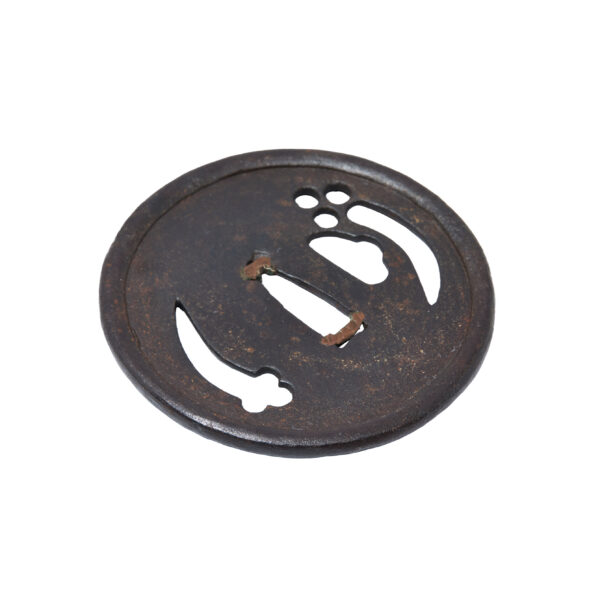Antique Tsuba for Samurai Sword (T-823) - Image 6