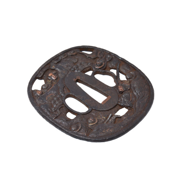Antique Tsuba for Samurai Sword (T-824) - Image 6